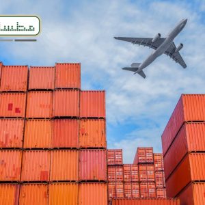 هواپیما و کانتینر